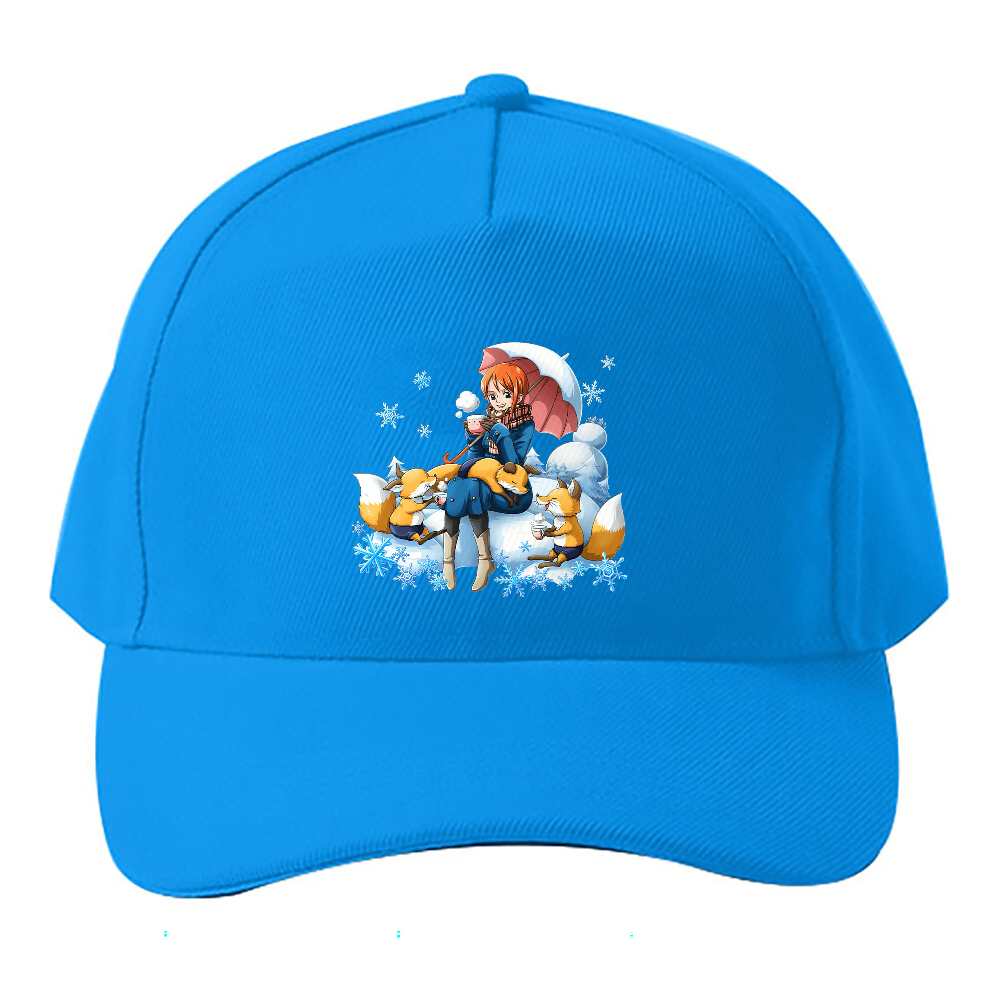 （画像用） ワンピース ナミ ONE PIECE Nami ベースボールキャップ 綿100％ 男女兼用 帽子 スポーツ